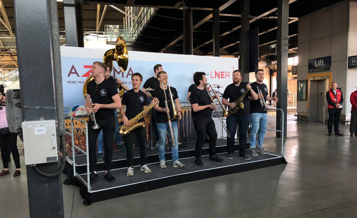 LNER Azuma Train Launch Entertainment