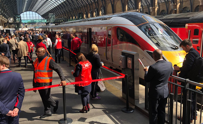 LNER Azuma Train Launch